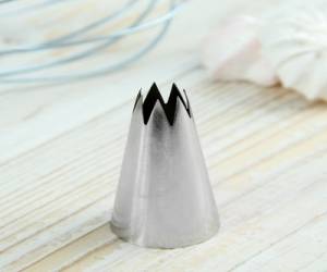 Насадка  d-3см h-5см вых.1,4см Звезда открытая (7 лучей)
